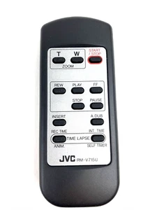 CONTROL REMOTO VIDEOCÁMARA JVC RM-V715U Original PROBADO Y FUNCIONANDO - Imagen 1 de 4