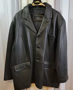 Claiborne Lambskin Leather Outerwear Jacket Size 4X - Picture 1 of 10