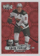 2013-14 Fleer Showcase Metal Universe PMG Red /75 Zach Parise #MU-4