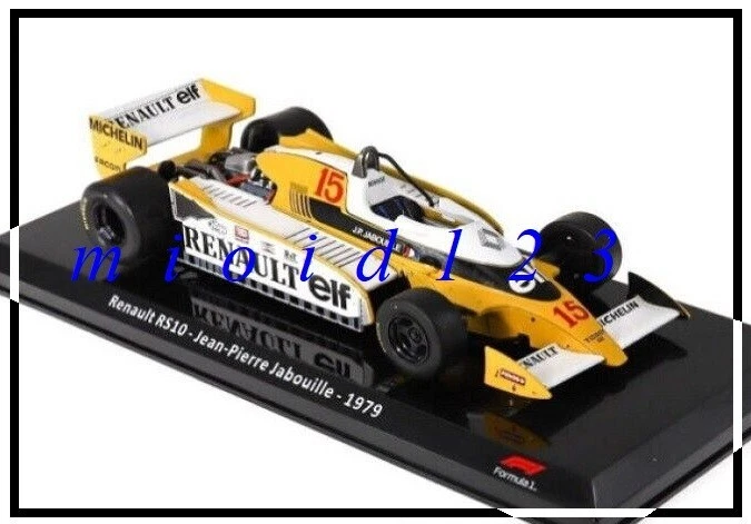 1979 - RENAULT RS10 : Jean-Pierre JABOUILLE - winner French GP - Diecast F1 1/24 - Immagine 1 di 1