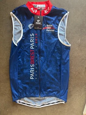 2023 PARIS BREST PARIS CYCLING VEST NEW WITH TAGS RANDONEUR BREVET - Image 1 of 4