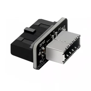 USB3.0 Interner Header auf USB 3.1/3.2 Typ C Front Typ E Adapter 20pin auf 19pin - Bild 1 von 6