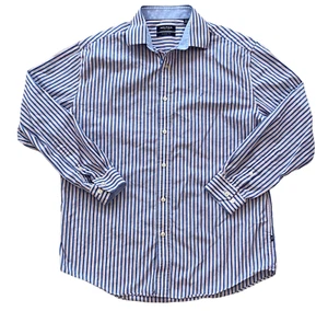 Nautica Hemd Herren Größe 15,5 32-33 Classic Fit Button Down Langarm gestreift - Bild 1 von 3