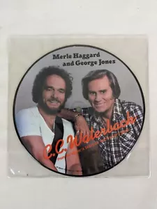 Merle Haggard and George Jones CC Waterback Record Album 45rpm Country Music NEW - Picture 1 of 1
