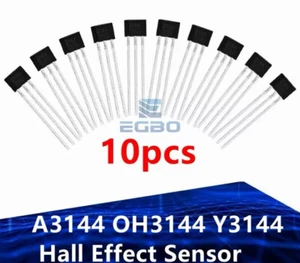10x A3144 3144E OH3144 Y3144 To92s 3144 Hall Effekt Sensor Switch ICs Arduino - Bild 1 von 6