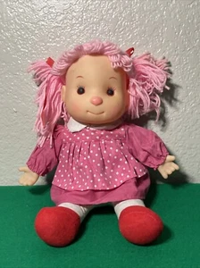 Muñeca de Peluche Astra Trading Komey Niño Niña Años 80 De Colección Hilo Rosa Cabello 14’ (E) - Imagen 1 de 9