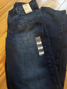 Levi’s Men 550 Relaxed Blue Jeans Size 32x36 Stretch Sits At The Waist Loose New - Picture 1 of 11