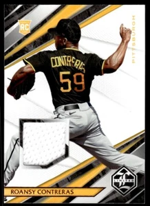 2022 PANINI LIMITED JERSEY Roansy Contreras Rookie Pittsburgh Pirates #165 R121 - Picture 1 of 2