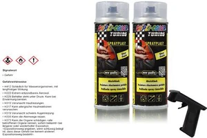 Dupli Color Spray Plast 400ml Abziehlack Glanzlack gloss Sprühfolie inkl. Halter - Bild 1 von 4