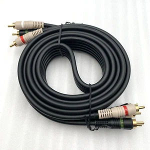 6FT Component Video Cable with Audio 5 RCA Red Green Blue RGB - Picture 1 of 4