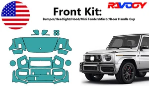 For Mercedes-Benz G Class AMG 63 19-24 Front Paint Protection Film PreCutKit PPF - Picture 1 of 7