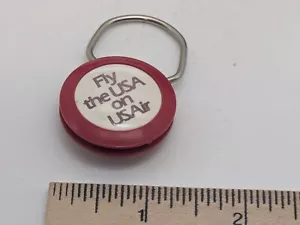 USAir Souvenir Keychaing Advertising Airline "Fly the USA" - Picture 1 of 4