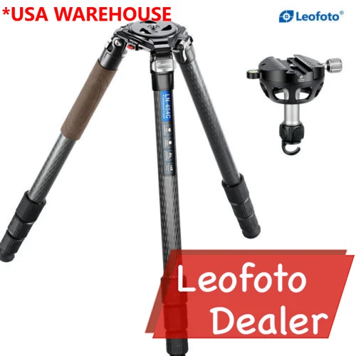Leofoto Tripod Kits LN-404C +YB-100LK Carbon Fiber Tripod with 100mm bowl - Image 1 of 4