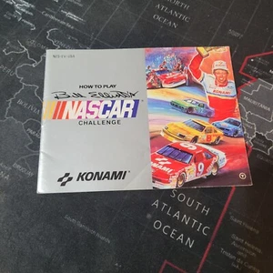 MANUAL ONLY! Bill Elliot’s NASCAR Challenge - Nintendo NES NO GAME ! - Imagen 1 de 2