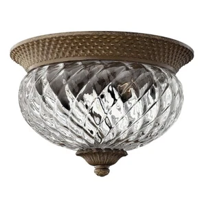 Hinkley Lighting Plantation 2 Light Bath Flush Mount, Pearl Bronze - 4102PZ - Picture 1 of 1