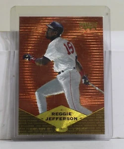 1997 Pinnacle Artist's Proofs Red Sox Baseball Card #PP72 Reggie Jefferson B - Picture 1 of 4