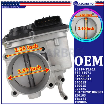 Conjunto de carrocería de acelerador OEM para Nissan Rogue Altima 2013-2016 3TA60-01A  Foto 1 de 4