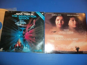 AN UNREMARKABLE LIFE and STAR TREK III - THE SEA -  pre owned - Laserdisc  LD208 - Picture 1 of 3