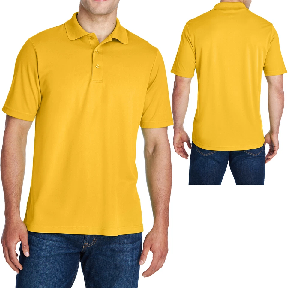 Polo grande para hombre que absorbe la humedad Dri Fit protección UV anti microbiana 2XL-6XL Foto 1 de 1
