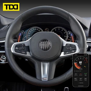 Carbon Fiber Steering Wheel Magnetic LED Paddle Shifters for BMW M1 M2 M3 M4 M5 - Picture 1 of 7