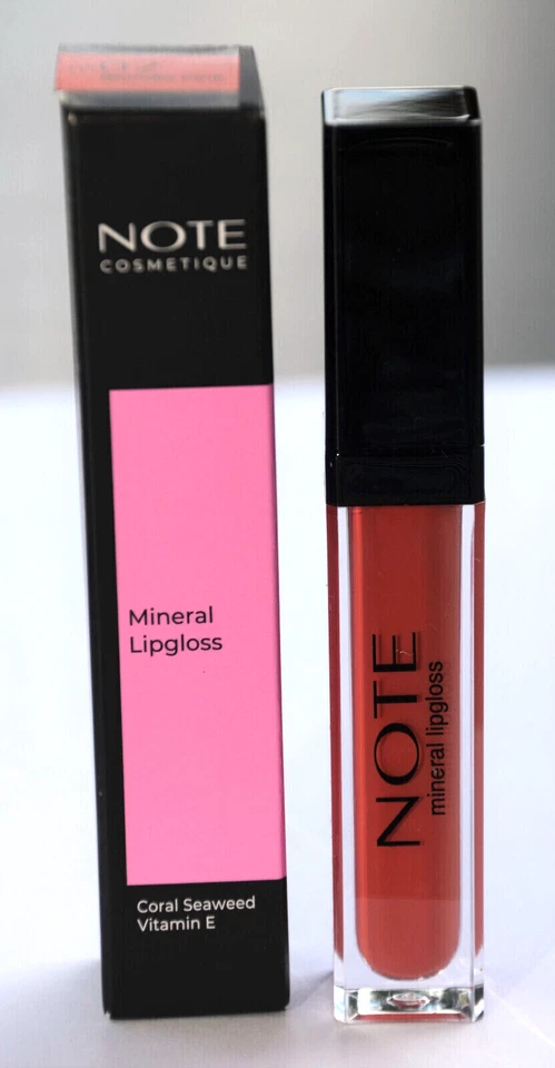 NOTE Cosmetics Mineral Lipgloss Farbe 02 Blondie Pink mit Vitamin E 6 ml -  NEU - Bild 1 von 1