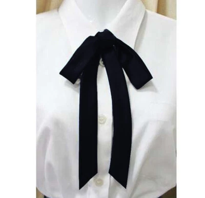 JK Satin Bow Tie Gambler Western Necktie Ribbon for Wedding Men Shirts Suit - Image 1 of 4