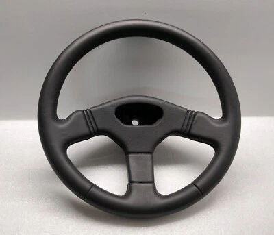 VOLANTE PEUGEOT 106 RALLYE CUERO NUEVO NEGRO RARO EXCELENTE Foto 1 de 4