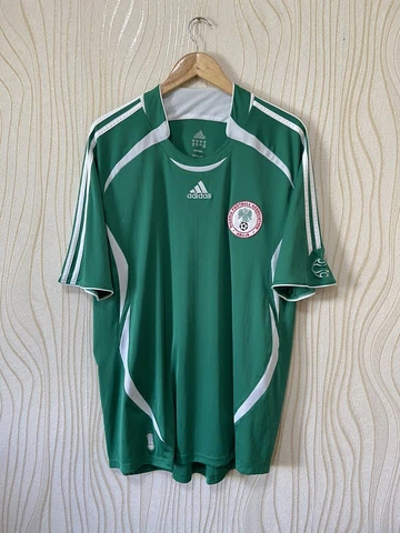 NIGERIA 2006 2007 HOME FOOTBALL SHIRT SOCCER JERSEY ADIDAS 088340 Cover