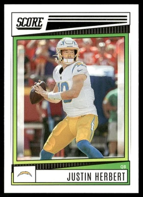 2022 Score #136 Justin Herbert - Image 1 of 2