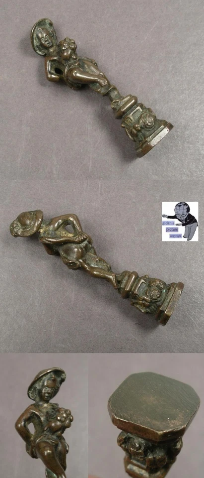 Petschaft Siegel Figürlich um 1880 - Bild 1 von 1