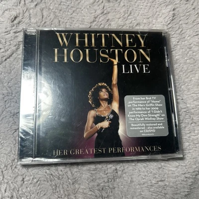 Whitney Houston - Live Her Greatest Performances (CD, 2014) NEW SEALED! - Image 1 of 2