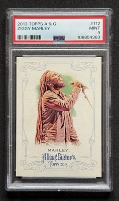 2013 Topps Allen & Ginter’s #112 - Ziggy Marley - PSA 9 MINT - LOW POP - Image 1 of 2