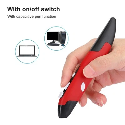 (PR-03) Wireless Pen Mouse 2.4G USB Computer With 3-Step DPI Adjustment - Image 1 of 4