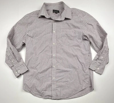 Camisa de hombre David Taylor Collection manga larga con botones 16,5, 32/33 a cuadros roja Foto 1 de 4