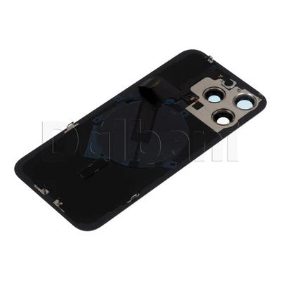 Gray Replacement Back Glass Housing Frame For iPhone 15 Pro Max Battery Cover - Image 1 of 4