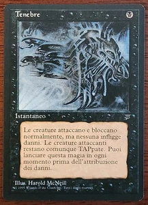 Darkness MtG Italian Legends Tenebre LP Magic The Gathering - Picture 1 of 2
