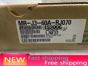 1PC New In Box Mitsubishi MR-J3-60A-RJ070 AC Servo Drive Fast Shipping - Picture 1 of 12