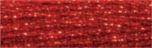 DMC 317W-E321  Light Effects Embroidery Floss 8.7yd-Red Ruby (6Pk) - Picture 1 of 1