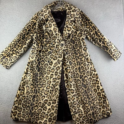 Vintage 60s La France 'Safari' Russel Taylor Cheetah Leopard Faux Fur (Defects) - Image 1 of 4