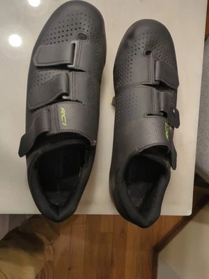 Zapatos de ciclismo de carretera Shimano RC1 negros - para hombre SHRC100M talla EU 45 US 10,5 Foto 1 de 4