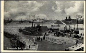 AMSTERDAM 1937 Hafen Maschinen-St. Dt Frauenwerk Berlin - Picture 1 of 1