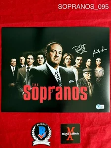 JAMIE-LYNN SIGLER & ROBERT ILER DUAL SIGNED 11x14 PHOTO! THE SOPRANOS! BECKETT! - Picture 1 of 5