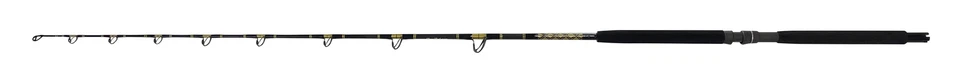 CHAOS KC 20-40 7FT Composite Live Bait Rod Black/Gold - Image 1 of 1