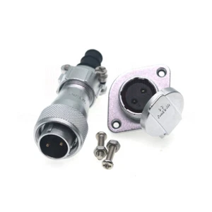 WF16 2 3 4 5 7 9 10Pin Waterproof Connector, Flange Panel IP67 LED Plug WEIPU - Picture 1 of 16