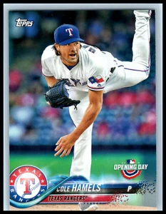 2018 Topps #371 Cole Hamels Texas Rangers - Picture 1 of 2