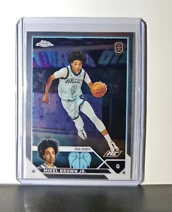 Mikel Brown Jr. Tarjeta de novato 2023-24 Topps cromada horas extras #74 Cold Hearts - Imagen 1 de 2