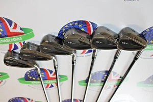 used taylormade qi gunmetal limited edition iron set 5-pw kbs max mt 85g regular - Picture 1 of 5