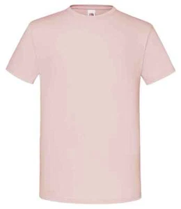 Camiseta De Manga Corta Fashion Fit Ringspun Cotton Fruit Of The Loom Iconic 150 - Imagen 1 de 39