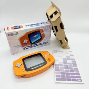Nintendo GAMEBOY Advance Orange Handheld Console GBA Retro Gaming System - Picture 1 of 5