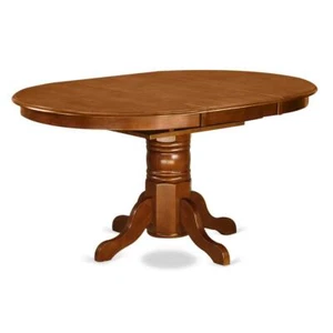 Avon Oval Table With 18" Butterfly leaf - Saddle Brown Finish - Picture 1 of 3